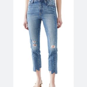 Frame Denim Blue Distressed Women Jeans